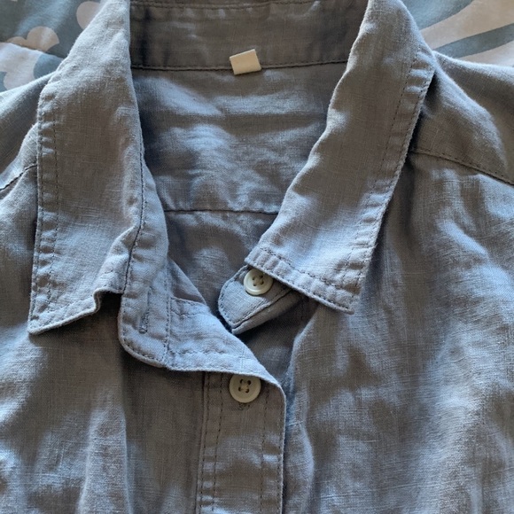 WOMEN'S jean button down shirt medium - Picture 2 of 5